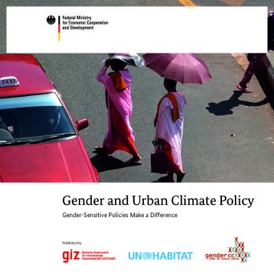 Book Cover: Gender and Urban Climate Policy. Gender-sensitive policies make a difference